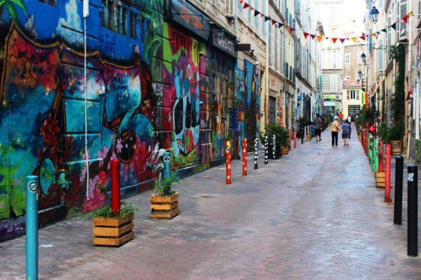 Quartier Le Plus Anime De Marseille "La Plaine Cours Julien "Chambre Avec Salle De Bain Wc Privee Integrees "Dans Appartement Eksteriør bilde